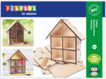 Playbox PlayBox: Set de casă din lemn fă-o singur (2471971)