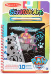 Melissa & Doug Melissa &, Doug: Paw Patrol Skye Scratch Art joc creativ (33260K)