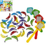 Magic Toys Banana Pairing: Joc de dezvoltare a vocabularului englezesc cu banane velcro (MKM682888)