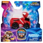 Spin Master Patrula Cățelușilor Superfilmul: Cursa Eroilor - Figurină Marshall cu vehicul - Spin Master (6067086/20142216)