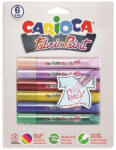 CARIOCA Set vopsea pentru ţesături cu 6 culori - Carioca (42139)