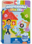 Melissa &, Doug Melissa &, Doug: Caiet de autocolante reutilizabile Blue', s Clues (33003)