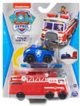 Spin Master Paw Patrol: Ultimate Marshall mașină de pompieri și Chase mașină de poliție echipă - Spin Master (6063231)