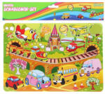 Spirit Spirit: Vehicule creativ șablon desen din plastic (408288)