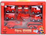Magic Toys Set de vehicule pompieri 7 bucăți (MKK562479)