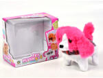 Magic Toys Pluș câine culoarea roz cu sunet (MKL033512)
