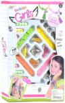 Magic Toys Fashion Girls: Set de bijuterii cu peste 100+ de mărgele colorate și charm (MKL542183)