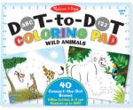 Melissa & Doug Caiet de desen cu puncte şi cu animale - Melissa &, Doug (9104)