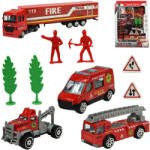 Magic Toys Fire Truck: Set de jucării camion de pompieri cu accesorii (MKK334248)