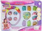 Magic Toys Beads Series: Set de mărgele bijuterii cu peste 200+ de mărgele sidefate colorate și inele (MKK292326)