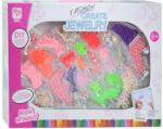 Magic Toys DIY Fashion Create: Set de mărgele pentru împletit părul și fabricarea de bijuterii cu 200+ mărgele (MKL107609)
