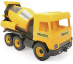 Wader Middle Truck: Betonieră maşină 43 cm galben - Wader (32124)