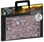 Luna Luna: Jurassic World set de autocolante cu 140 de autocolante și 4 imagini de fundal (000570940)