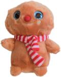 Semo Toys Bufniță de pluș cu eșarfă în dungi, 18 cm (896276/bagoly)