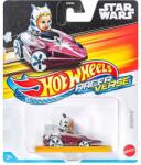 Mattel Hot Wheels: RacerVerse - Star Wars Ahsoka mașinuță de caracter - Mattel (HKB86/HKC02)