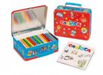 CARIOCA Set de 100 markere în cutie de metal cu carte de colorat - Carioca (42500C)