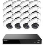 Milesight Technology Kit Supraveghere MILESIGHT TECHNOLOGY MS-N5016-PE + 16 Camere MS-C2973-PD (KIT16MINIDOME2MP)