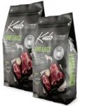 Kudo Pachet Econimic: 2 x Kudo Dog Junior Medium Maxi cu Miel si Orez, 12 kg