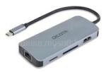 DICOTA USB-C 8-in-1 Multi Hub 4K PD 100W (D32062) (D32062)