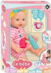 LOKO Toys Кукла-бебе Loko Toys - Le Bebe, с шише и магическа залъгалка, 40 cm (98926) - ozone