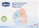 Chicco Nappy Sacks pelenkatároló zacskók 50 db