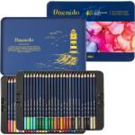 Deli 48 db-os, fémdobozos akvarellceruza készlet (DEC129-48) - officedepot