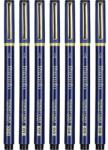 Deli 7db/csomag fekete rajz-markerkészlet (DEQ909) - officedepot