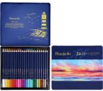 Deli 24 db-os fémdobozos színesceruza készlet (DEC122-24) - officedepot