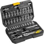 TOPEX Set Chei, Set tubulare 1 4 , 46 buc (5902062386403) Trusa unelte