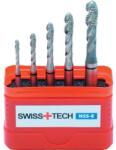 Swiss+Tech Menetfúró készlet gépi M3 - M8 HSS-Co - 5 db-os - Swiss+Tech (SWT1859900X)