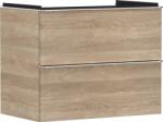 Hansgrohe Xelu Q Mosdószekrény 780/475, természetes tölgy színű, 2 fiókkal, normál mosdókhoz 54029000 (54029000)