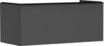 Hansgrohe Xelu Q Konzolos mosdószekrény 1180/550, matt szürke gyémánt színű, 1 fiókkal, ráültetett mosdótálakhoz 54063670 (54063670)