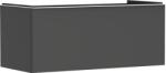 Hansgrohe Xelu Q Konzolos mosdószekrény 1180/550, matt szürke gyémánt színű, 1 fiókkal, ráültetett mosdótálakhoz 54063700 (54063700)