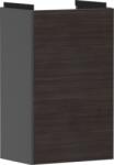 Hansgrohe Xevolos E Mosdószekrény kézmosóhoz 340/245, matt szürke pala színű, baloldali ajtópánt 54168730 (54168730)