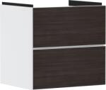 Hansgrohe Xevolos E Mosdószekrény 580/475, matt fehér színű, 2 fiókkal, normál mosdókhoz 54175730 (54175730)