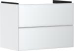 Hansgrohe Xevolos E Mosdószekrény 780/475, matt fehér színű, 2 fiókkal, normál mosdókhoz 54178320 (54178320)
