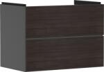 Hansgrohe Xevolos E Mosdószekrény 780/475, matt szürke pala színű, 2 fiókkal, normál mosdókhoz 54180730 (54180730)