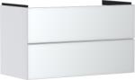 Hansgrohe Xevolos E Mosdószekrény 980/475, matt fehér színű, 2 fiókkal, normál mosdókhoz 54181320 (54181320)