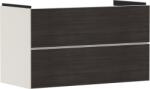 Hansgrohe Xevolos E Mosdószekrény 980/475, matt homok bézs színű, 2 fiókkal, normál mosdókhoz 54182730 (54182730)
