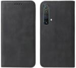  case-664821501 OPPO Realme X3 SuperZoom fekete ultravékony, mágneses, oldalra nyíló, flip bőr tok, kártyatartóval (case-664821501)