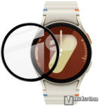 IMAK Anti-Scratch Bubble-Free HD PMMA flexibilis okosóra üvegfólia - FEKETE - 1db - A TELJES ELŐLAPOT VÉDI! - SAMSUNG Galaxy Watch6 40mm (SM-R930/935) / Watch7 40mm (SM-L300/L305)