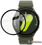 IMAK Anti-Scratch Bubble-Free HD PMMA flexibilis okosóra üvegfólia - FEKETE - 1db - A TELJES ELŐLAPOT VÉDI! - SAMSUNG Galaxy Watch6 44mm (SM-R940/945) / Watch7 44mm (SM-L310/L315)