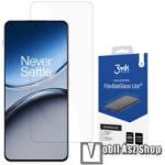 3mk Protection FLEXIBLE GLASS LITE előlap védő rugalmas edzett üveg - 1db, ultravékony, 0.16mm, 6H, 2.5D, A kijelző sík részét védi! - OnePlus Nord 4 / Ace 2V / Nord 3 5G / Nord CE4 5G / Ace 3V 5G