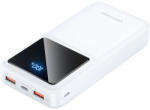 Vention Powerbank, Vention, FHLW0, 20000mAh, Micro-USB, USB-C, 2xUSB-A, 22.5W (fehér) (FHLW0) - multimediabolt