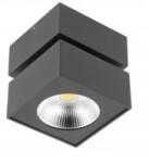 GTV LD-BNC15WKC-NB Lámpa LED BIANCO, 15W, 1500lm, AC220-240V, 50/60 Hz, PF> 0.5, Ra≥80, IP20, IK06.36 °, 4000K, négyzet, fekete (LD-BNC15WKC-NB)