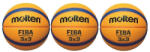Molten Pachet 3 mingi baschet 3x3 Molten B33T5000 aprobata FIBA (3xB33T5000)