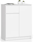 AKORD AKORD CLP Fehér Matt Komód 2 Ajtós 1 Fiókos (AKO-OP0LKOMBIA008)