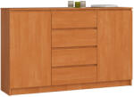 AKORD AKORD CLP K160 Komód Laminált Éger 4 Fiókos (AKO-OP0LK-1OLC001)