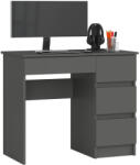 AKORD AKORD CLP A-7 Jobboldali Íróasztal Laminált Grafitszürke (AKO-IP0PBIUSZARPRA7)