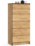 AKORD AKORD CLP Craft Tölgy 6-Fiókos Komód (AKO-OP0PK-6CRA001)